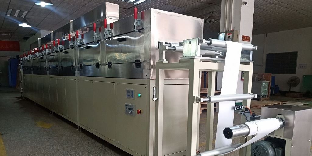 Automatic Coating Machine For Indonesia Battery Factory