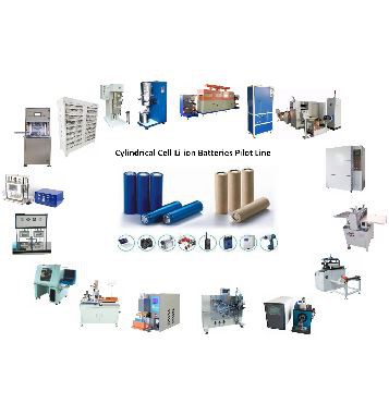 Cylindrical Cell Lab Fabrication Machine