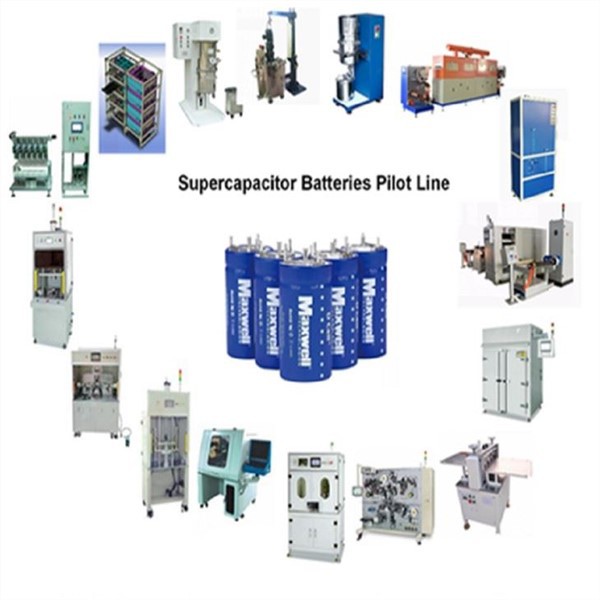Cylinder Supercapacitor Pilot Line Equipment