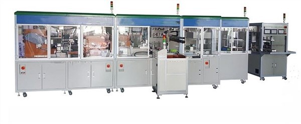 Automatic Cylindrical Cell Pack Assembly Line